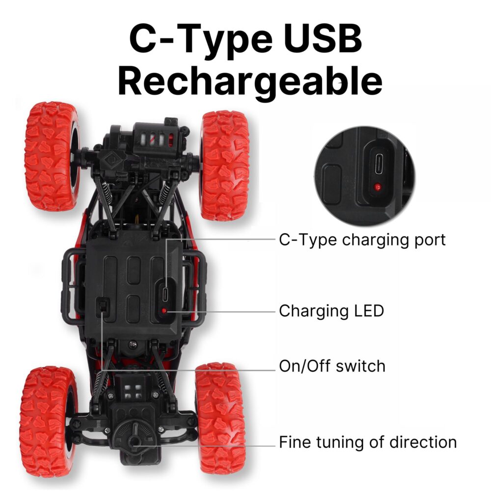 c-type usb rechargeable