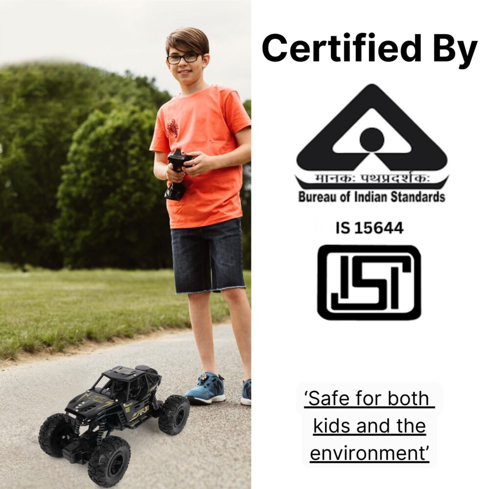 Certified by bureau of indian standards as safe for both kids and the environment