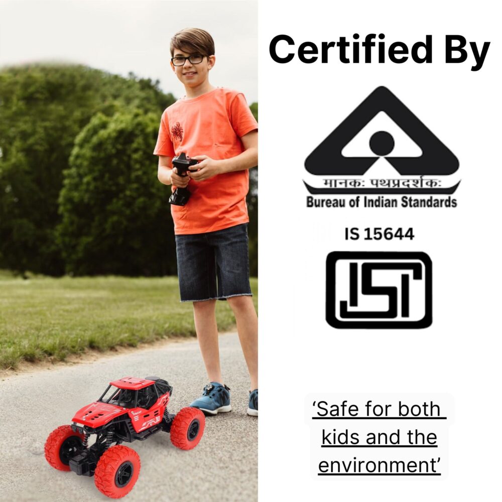 certified by bureau of indian standards as safe for both kids and the environment